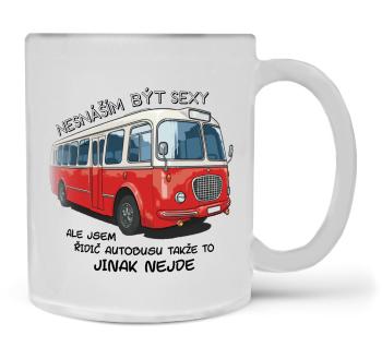 Hrnek Sexy autobusák – Matné sklo