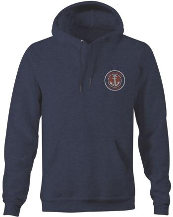 Grundéns mikina displacement dwr hoodie heather navy - l