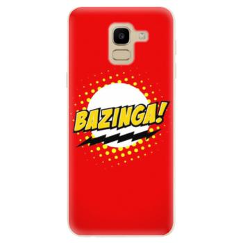 Odolné silikonové pouzdro iSaprio - Bazinga 01 - Samsung Galaxy J6