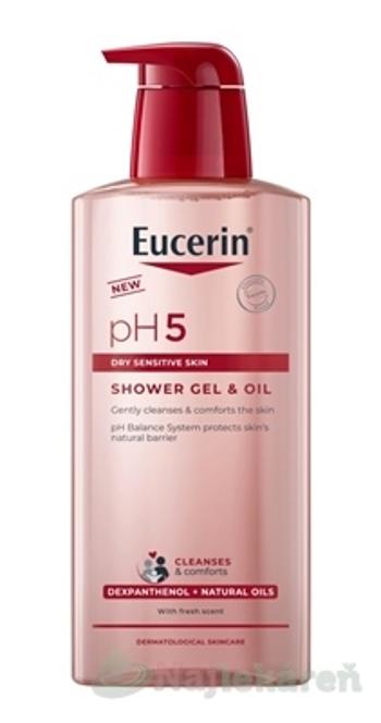 Eucerin pH5 Sprchový gél & olej pre suchú citlivú pokožku 400 ml
