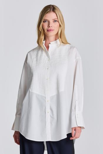 KOŠILE GANT D2. OS PINTUCK SHIRT LINEN