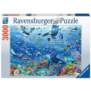 Ravensburger Puzzle 174447 Pod Vodou 3000 Dílků  (4005556174447)