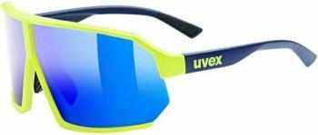 UVEX Sportstyle 237 Blue Mat/Mirror Blue Kerékpáros szemüveg