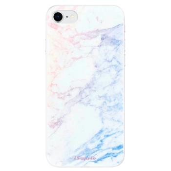 Odolné silikonové pouzdro iSaprio - Raibow Marble 10 - iPhone SE 2020