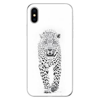 Odolné silikonové pouzdro iSaprio - White Jaguar - iPhone X