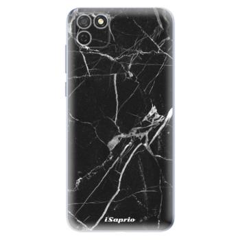 Odolné silikonové pouzdro iSaprio - Black Marble 18 - Honor 9S