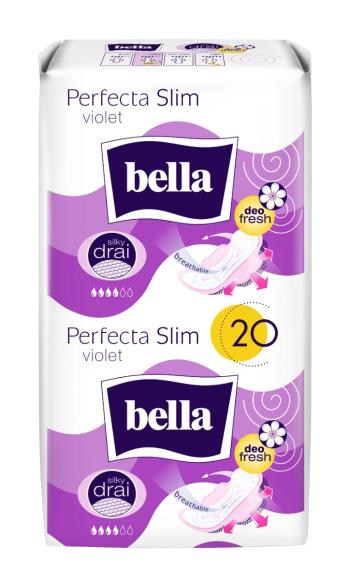 Bella Perfecta Slim Violet hygienické vložky 20 ks