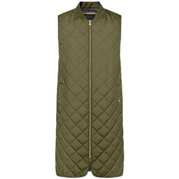 Geox W ASHEELY JACKET - SOFT DULL P Dámská vesta, khaki, velikost