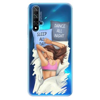 Odolné silikonové pouzdro iSaprio - Dance and Sleep - Huawei Nova 5T