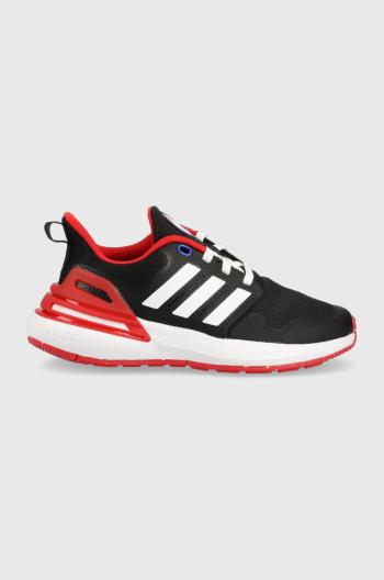 Dětské sneakers boty adidas RAPIDASPORT x MARVEL černá barva