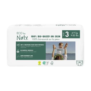 ECO by Naty Midi 4-9 kg dětské plenky 50 ks