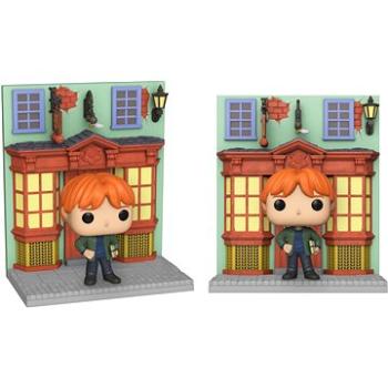 Funko POP! Deluxe HP Diagon Alley- Quidditch Supplies Store w/Ron (889698581257)