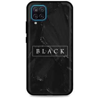 TopQ LUXURY Samsung A12 pevný Black 57609 (Sun-57609)