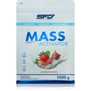 SFD Nutrition Mass Activator podpora tvorby svalové hmoty příchuť Strawberry 1000 g