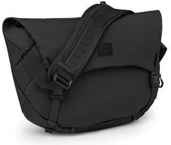 Osprey Metron 18 Kurýrní taška Black/Anchor Blue 16" 18 L