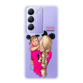 Odolné silikonové pouzdro iSaprio - Mama Mouse Blond and Girl - Vivo V40 SE 4G/5G