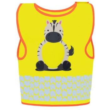 Korntex Dětská reflexní vesta se zvířátky - Zebra | 3-4 roky