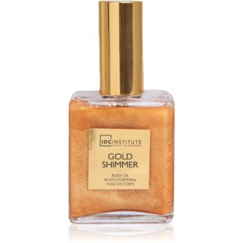 IDC Institute Gold Shimmer suchý bronzový olej na telo 50 ml