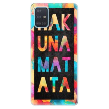 Odolné silikonové pouzdro iSaprio - Hakuna Matata 01 - Samsung Galaxy A51