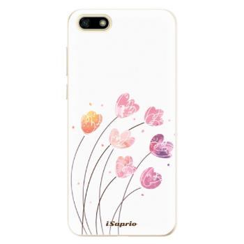 Odolné silikonové pouzdro iSaprio - Flowers 14 - Huawei Y5 2018