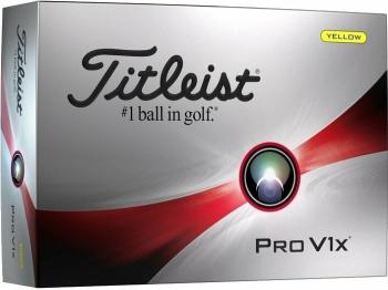 Titleist Pro V1x 2023 Yellow Standard Golfové míčky