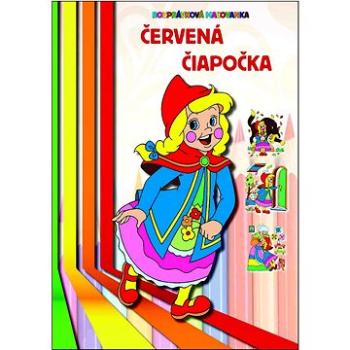 Rozprávková maľovanka Červená čiapočka (9724489634747)