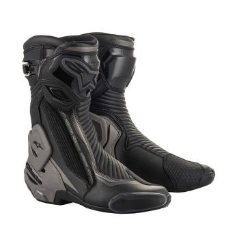 Dámské moto boty Alpinestars SMX Plus 2 černá/tmavá šedá  černá/tmavá šedá  40