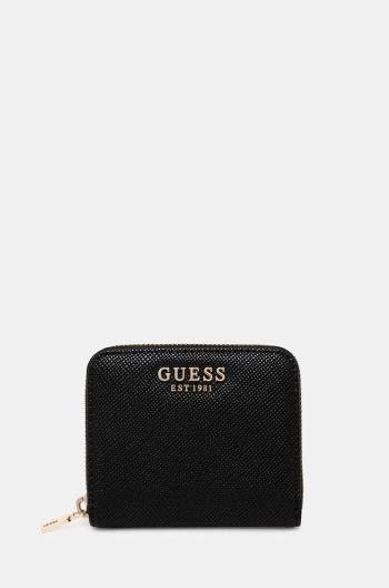 Peněženka Guess LAUREL černá barva, SWZG85 00137