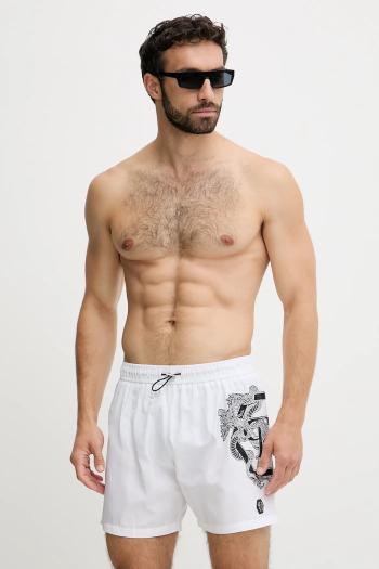 Philipp Plein fürdőnadrág fehér, PM25MBM01