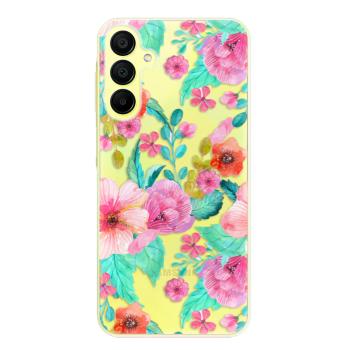 Odolné silikonové pouzdro iSaprio - Flower Pattern 01 - Samsung Galaxy A15 / A15 5G