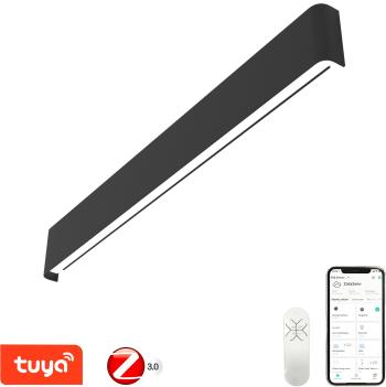 LED lámpa Immax NEO LÍNEA Smart fali lámpa 76cm 40W fekete  Zigbee 3.0