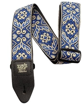 Ernie Ball Classic Jacquard Kytarový pás Tribal Blue