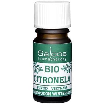 Saloos 100% BIO přírodní esenciální olej Citronela 5 ml (8594031322825)