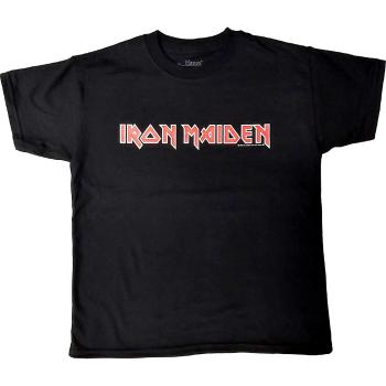 Iron Maiden tričko Logo Čierna 3 – 4 roky