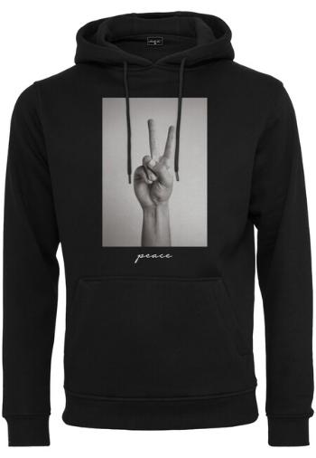 Mr. Tee Peace Sign Hoody black - XS