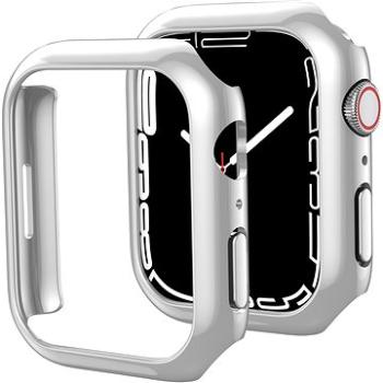 AhaStyle Premium PC Matte Electroplated pro Apple Watch7 45mm Silver 2ks (WG59-D-45MM-silver)