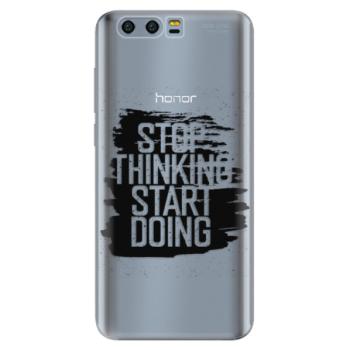 Odolné silikonové pouzdro iSaprio - Start Doing - black - Huawei Honor 9