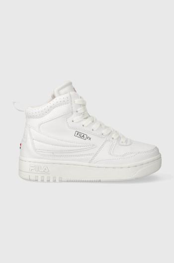 Dětské sneakers boty Fila FXVENTUNO mid bílá barva