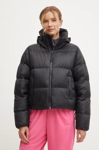 Péřová bunda adidas Originals Regen Down Puff dámská, černá barva, zimní, IW8368