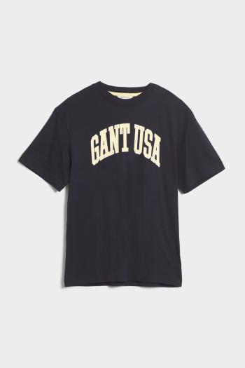 TRIČKO GANT OVERSIZED GANT USA T-SHIRT EVENING BLUE