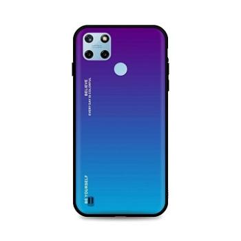 TopQ Kryt LUXURY Realme C25Y pevný duhový purpurový 70225 (Sun-70225)