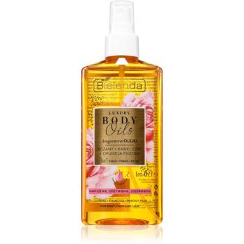 Bielenda Luxury Body Oils Rose + Camellia + Prickly Pear olej na obličej, tělo a vlasy 150 ml