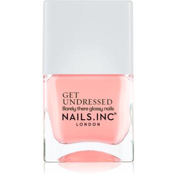 Nails Inc. Get Undressed pečující lak na nehty odstín Always Undressed 14 ml