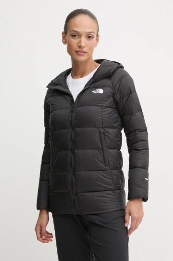 Péřová bunda The North Face Hyalite dámská, černá barva, přechodná, NF0A7Z9R4H01