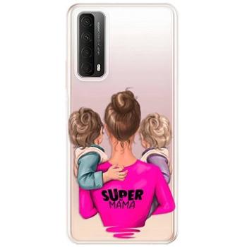 iSaprio Super Mama - Two Boys pro Huawei P Smart 2021 (smtwboy-TPU3-PS2021)