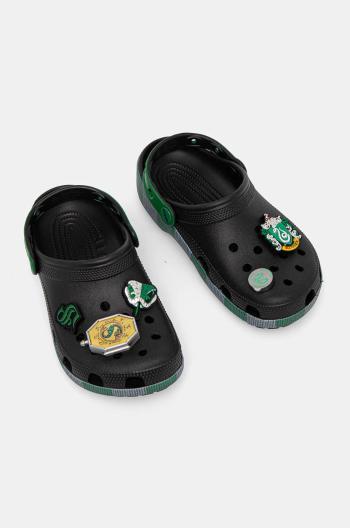 Pantofle Crocs Classic Slytherin Clog černá barva, 210527, Harry Potter