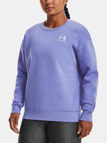 Under Armour Essential Fleece Crew Mikina Modrá