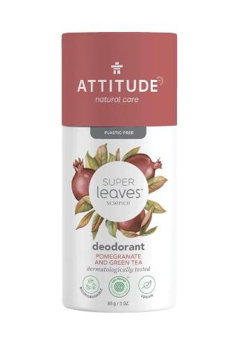 ATTITUDE Super leaves Přírodní tuhý deodorant granátové jablko a zelený čaj 85 g