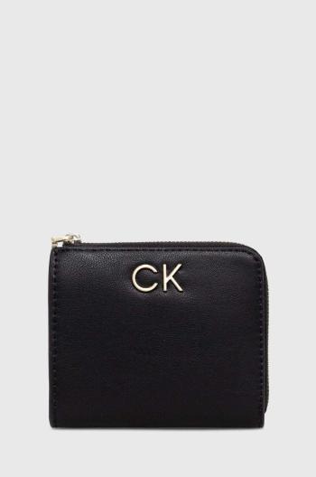 Peněženka Calvin Klein černá barva, K60K610781