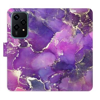 Flipové pouzdro iSaprio - Purple Marble - Honor 200 Lite